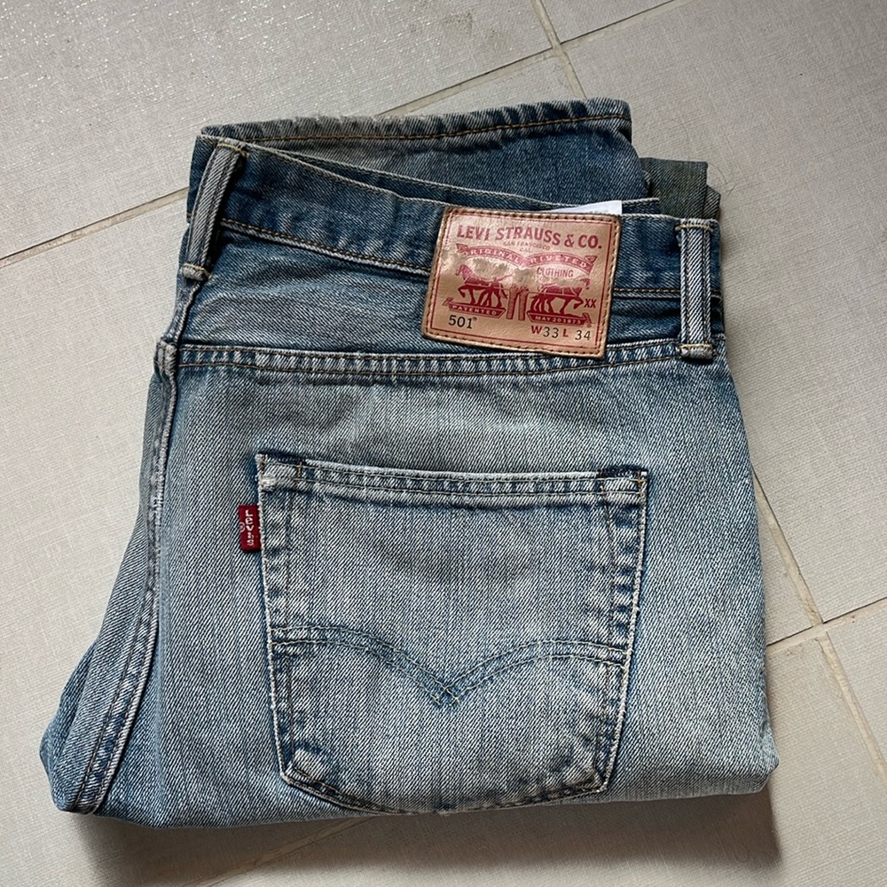 Men’s Levi’s jeans size 33x34